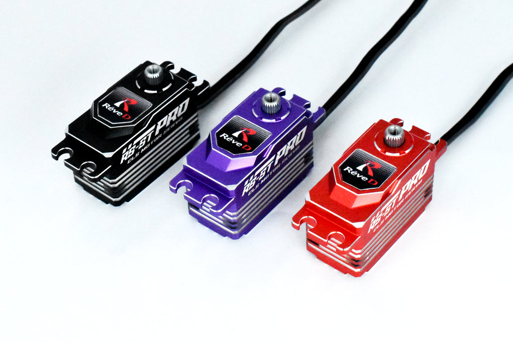ReveD RS-ST PRO Servo (Schwarz, Rot, Violett)